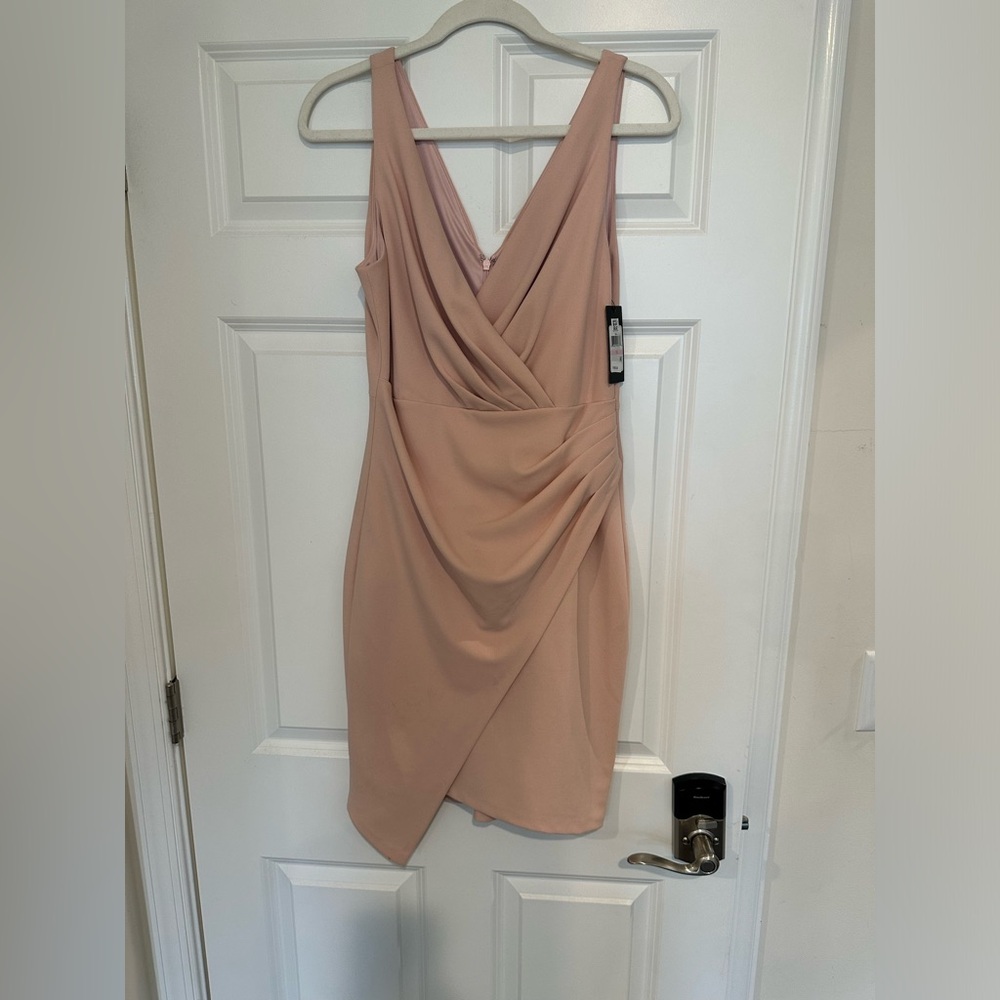 GUESS NWT Pink Wrap Dress